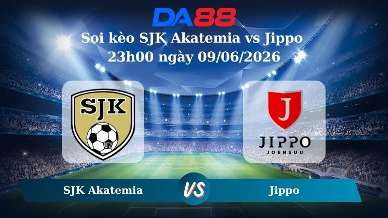 DA88 Nhận định soi kèo SJK Akatemia vs Jippo 23h00 ngày 09/06/2026 - VĐQG Phần Lan